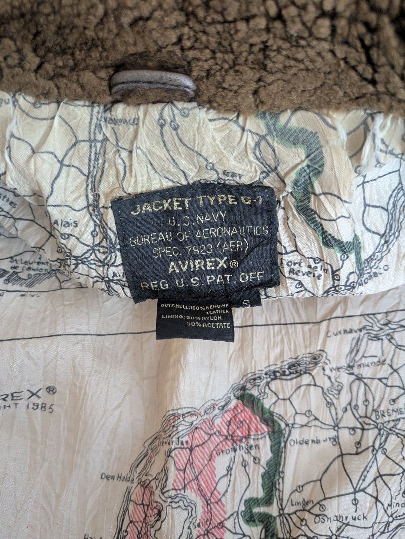時代の騎士　AVIREX トップガン フライトジャケット G1