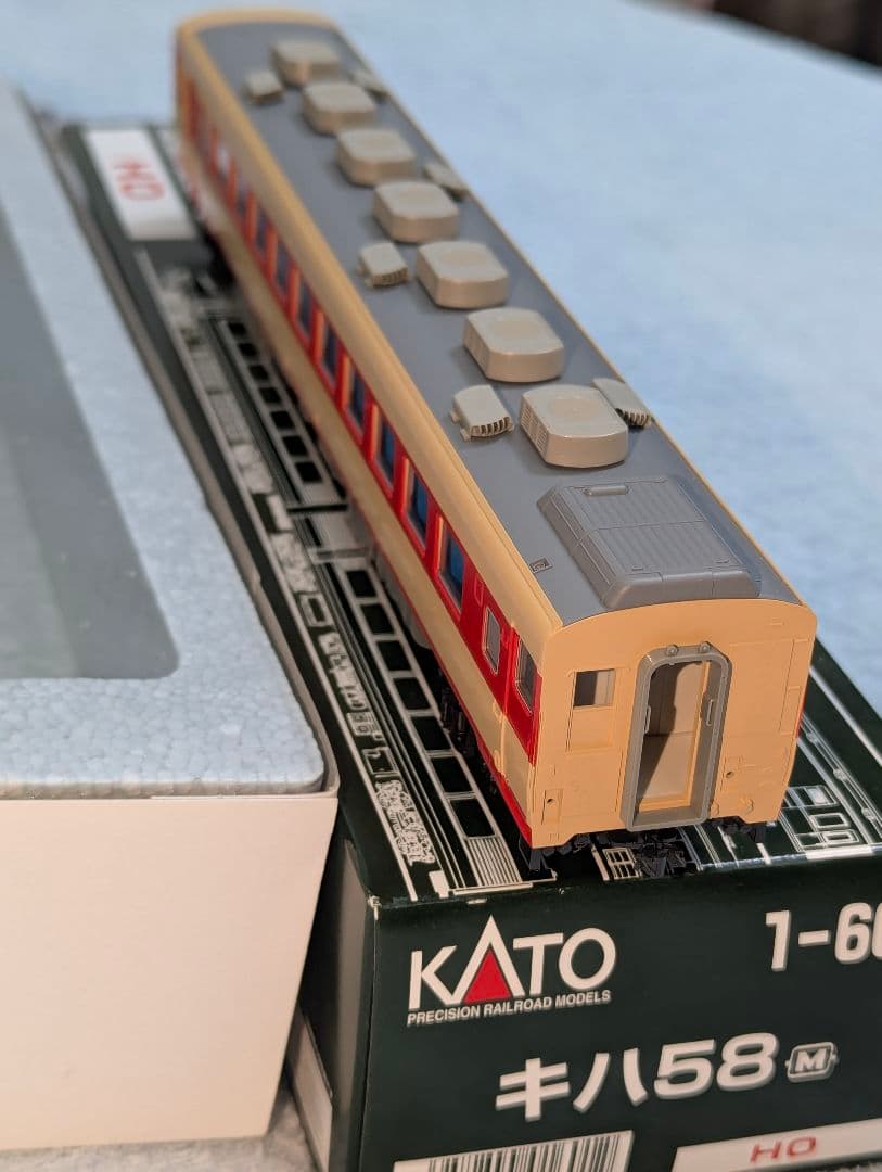 KATO　キハ５８M　【1-601】　HOゲージ　１６番ゲージ