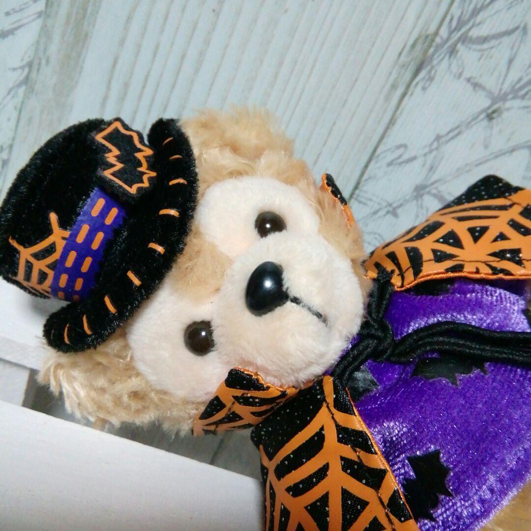 【１９】　ダッフィー　ぬいぐるみバッジ　ぬいば　ハロウィン　（シェリーメイ）