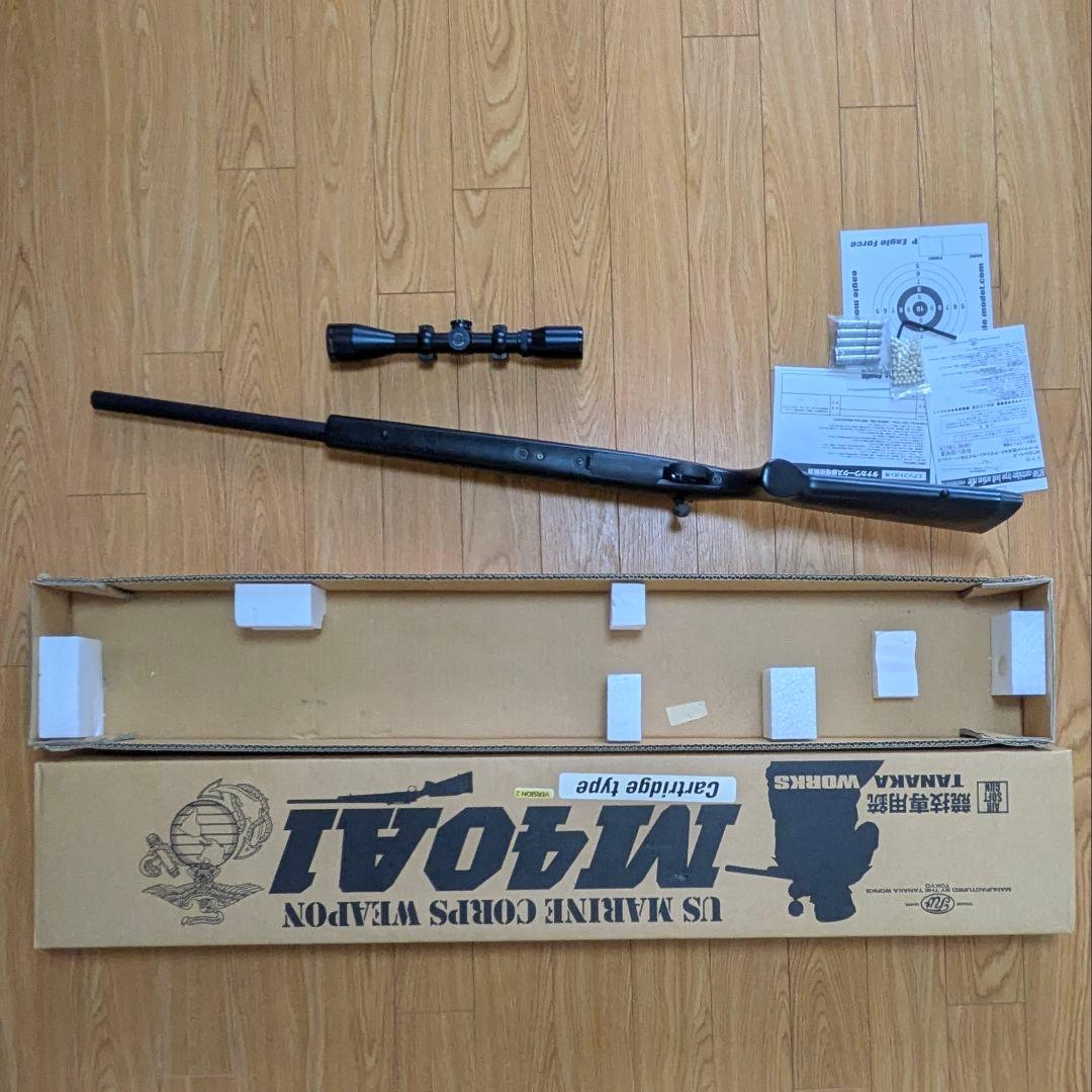 タナカ M40A1カートリッジ ( Version2) ＆ hakkoスコープ