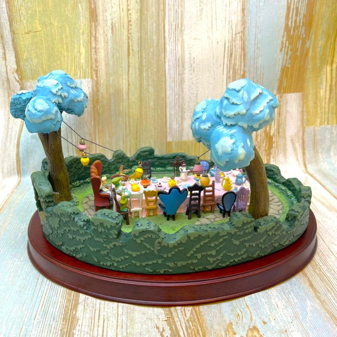 激レア★WDCC 不思議の国のアリス ティーパーティー フィギュア お茶会