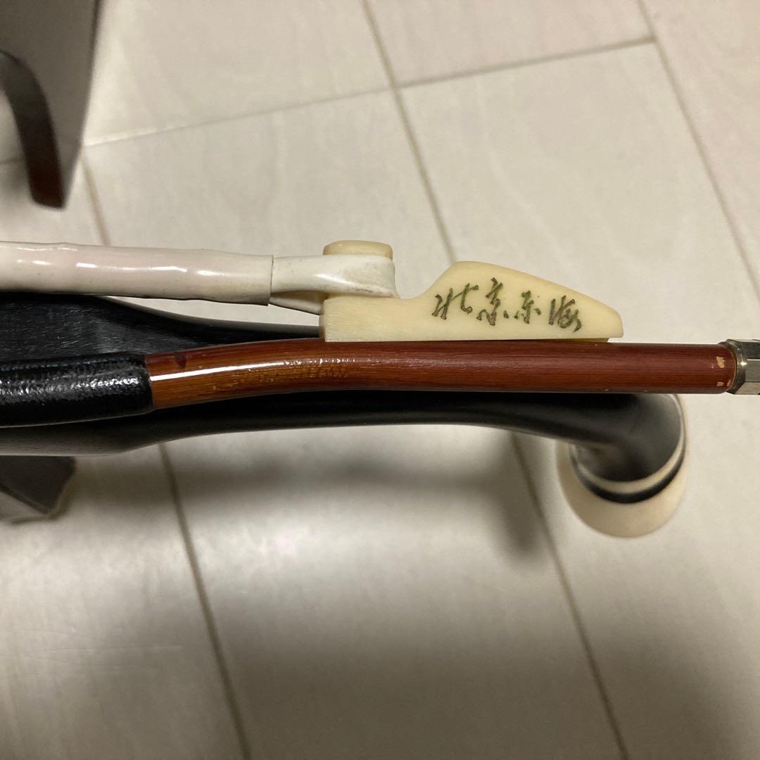 黒檀　北京二胡　八角①：良品　新品ソフトケース付き
