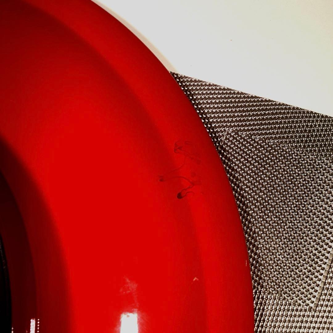 『暮らしのうー特価』　堆朱　大皿　飾り皿　皿立て付き　特大サイズ