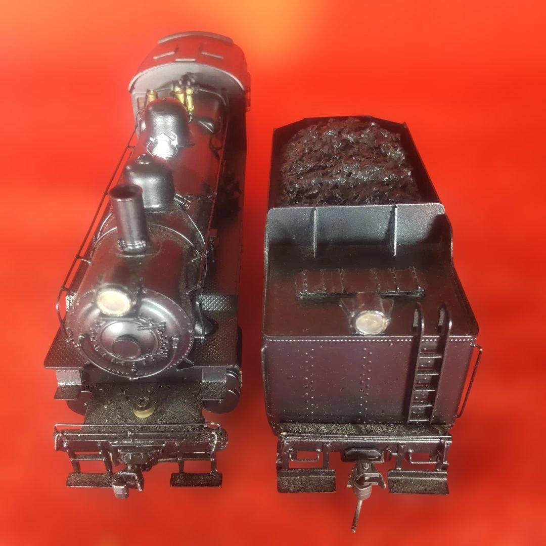 Ｄ型外国蒸気機関車、動作確認済み、HOゲージ