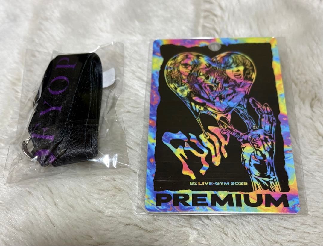 B'z LIVE-GYM2025 FYOP Premium席専用オリジナルグッズ