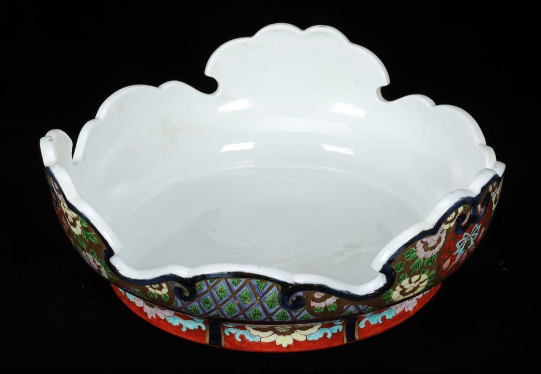 s*a様 有田焼 朱明窯 藤井朱明 染錦金彩獅子蓋孔雀図沈香壺 三段飾壺 特大9