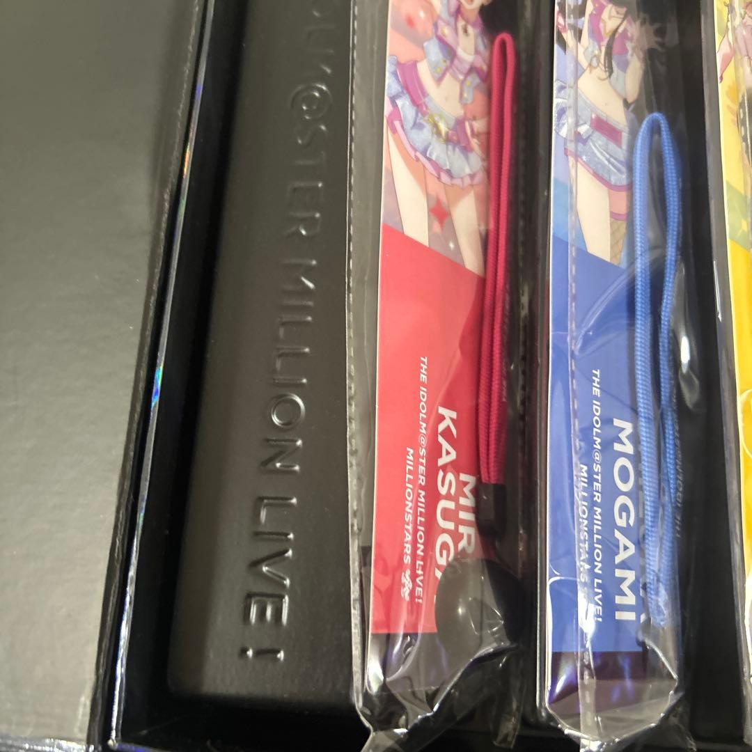 アイドルマスター 公式コンサートライト　ストラップ　セット　サイリウム　アイドル