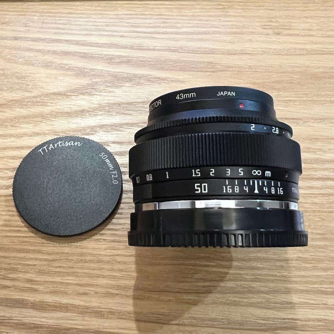 TT Artisan 50mm f2.0 Eマウント 単焦点レンズ