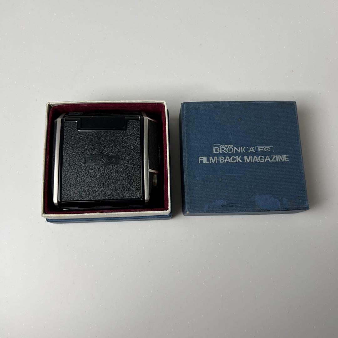 ZENZA BRONICA EC フィルムバック マガジン　箱付き