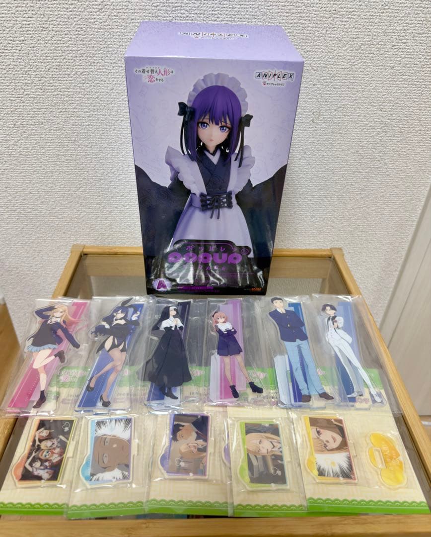 着せ恋 アニプレックスくじ A賞 喜多川海夢 黒江雫 文化祭Ver＋アクスタ