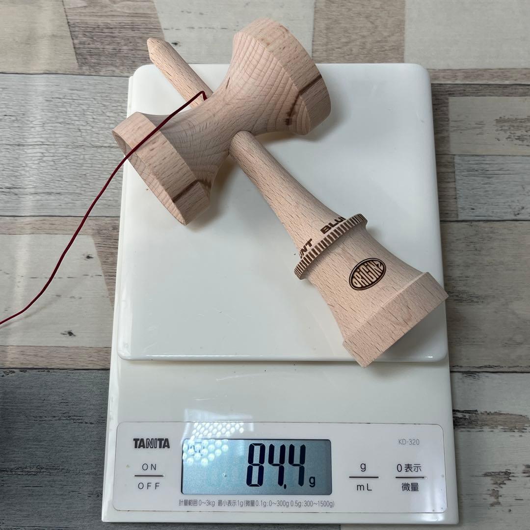 未使用　Da originz natty blunt オリジンズ　けん玉 無塗装