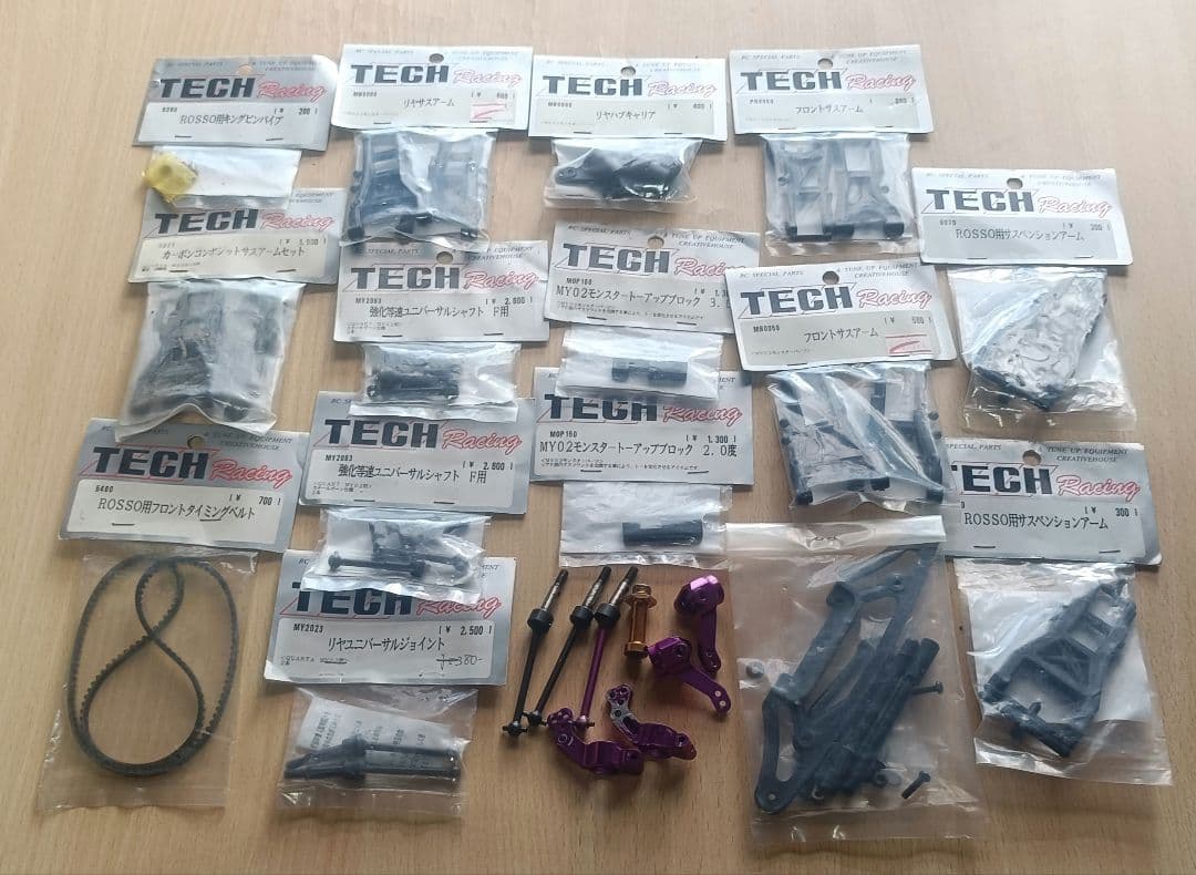 TECH 　MY02 モンスター　レア品　ラジコンパーツ　多数 セット