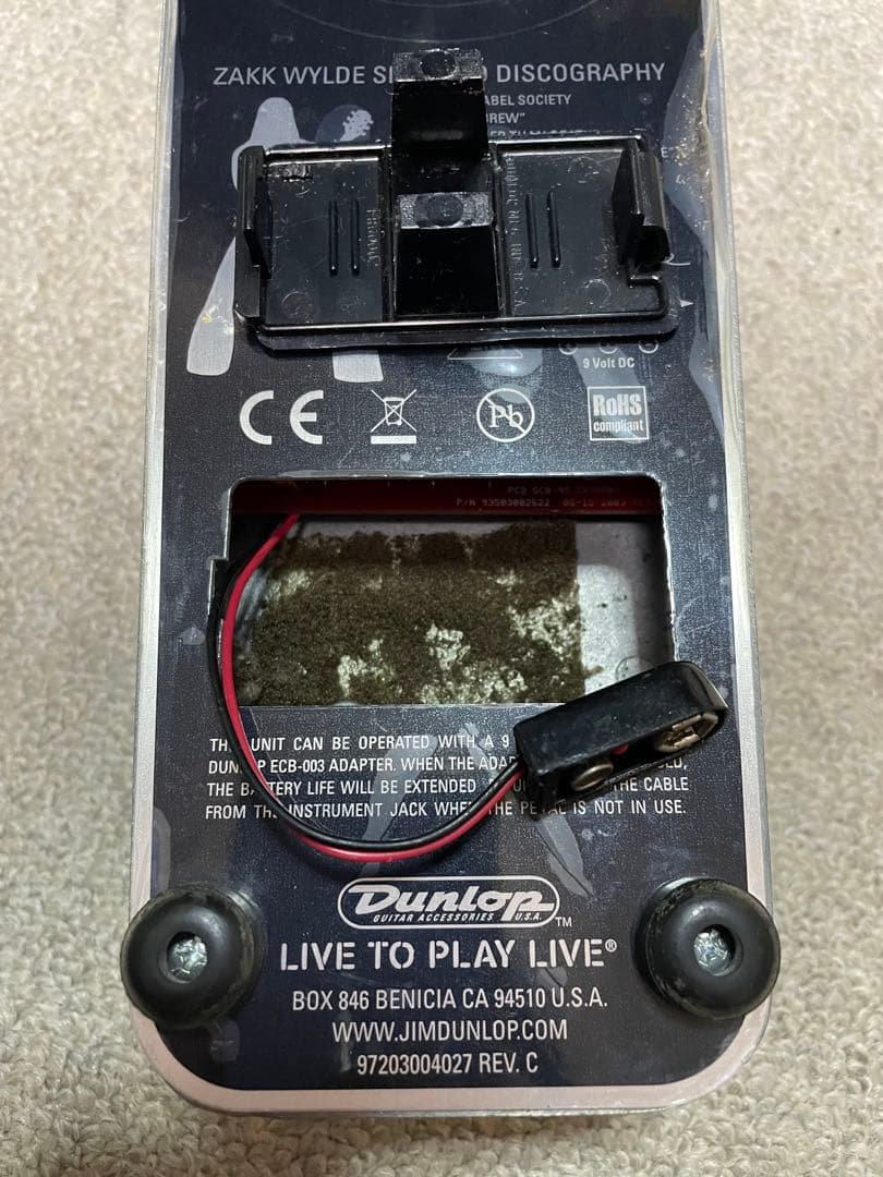 【中古】Jim Dunlop ZW45 Wylde Cry Baby