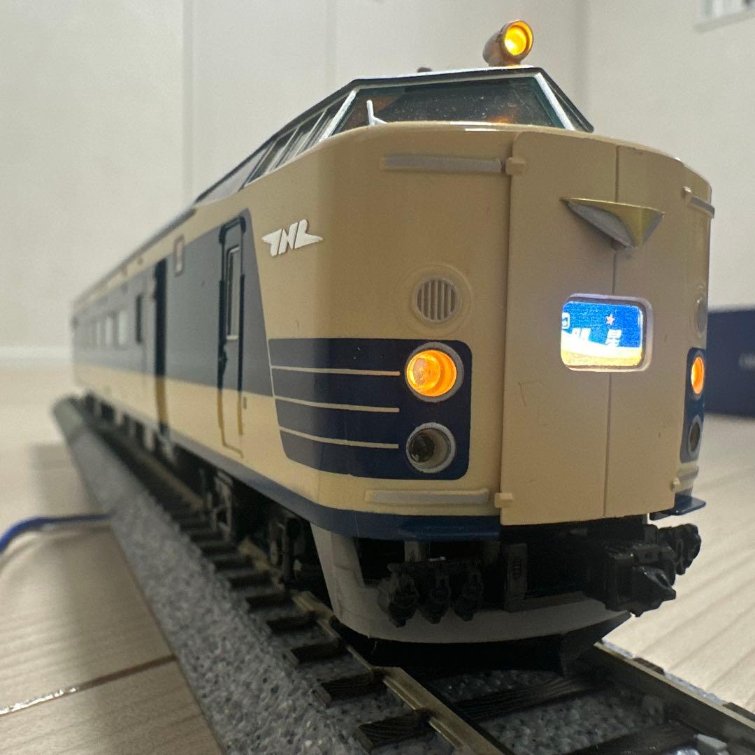 HOゲージ　HO-018国鉄583系特急電車（クハネ581）基本セット