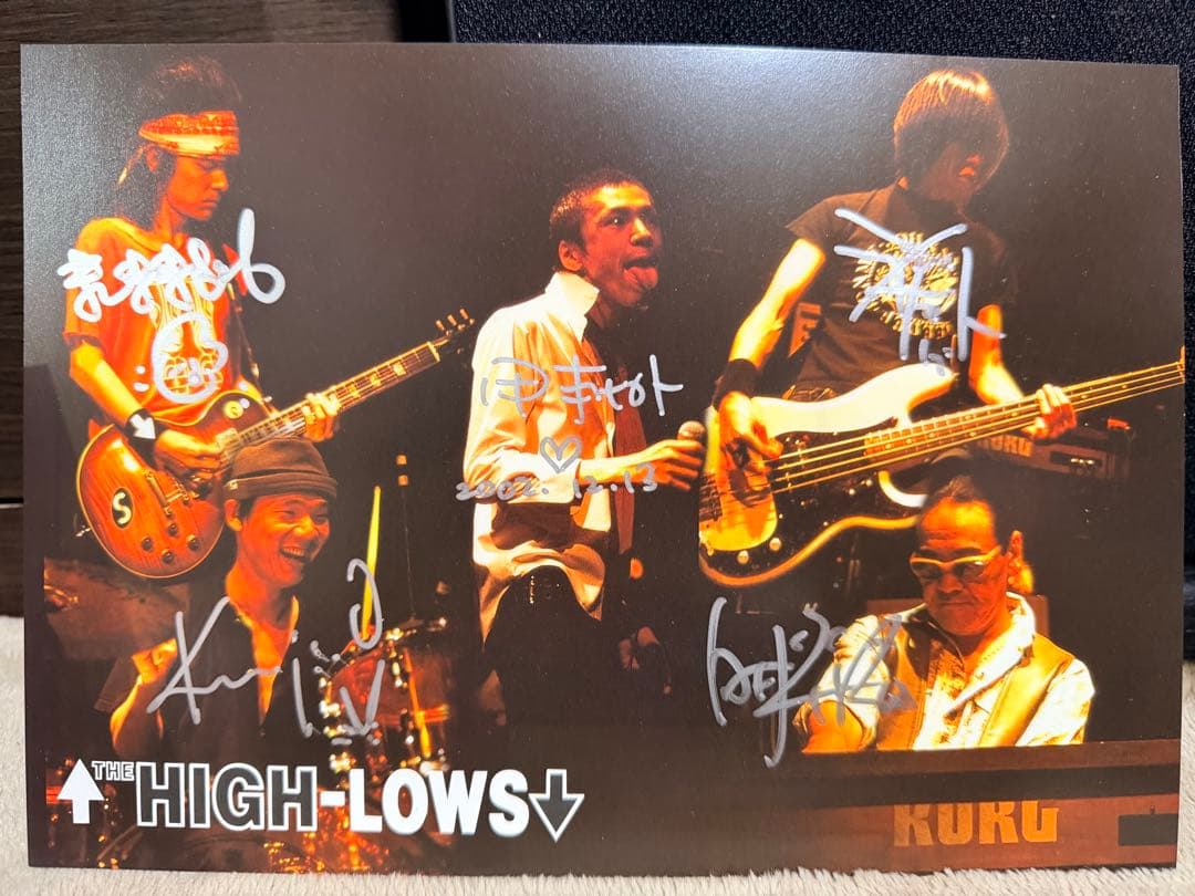 【値下げ中】THE HIGH-LOWS CD購入特典サイン その他まとめ