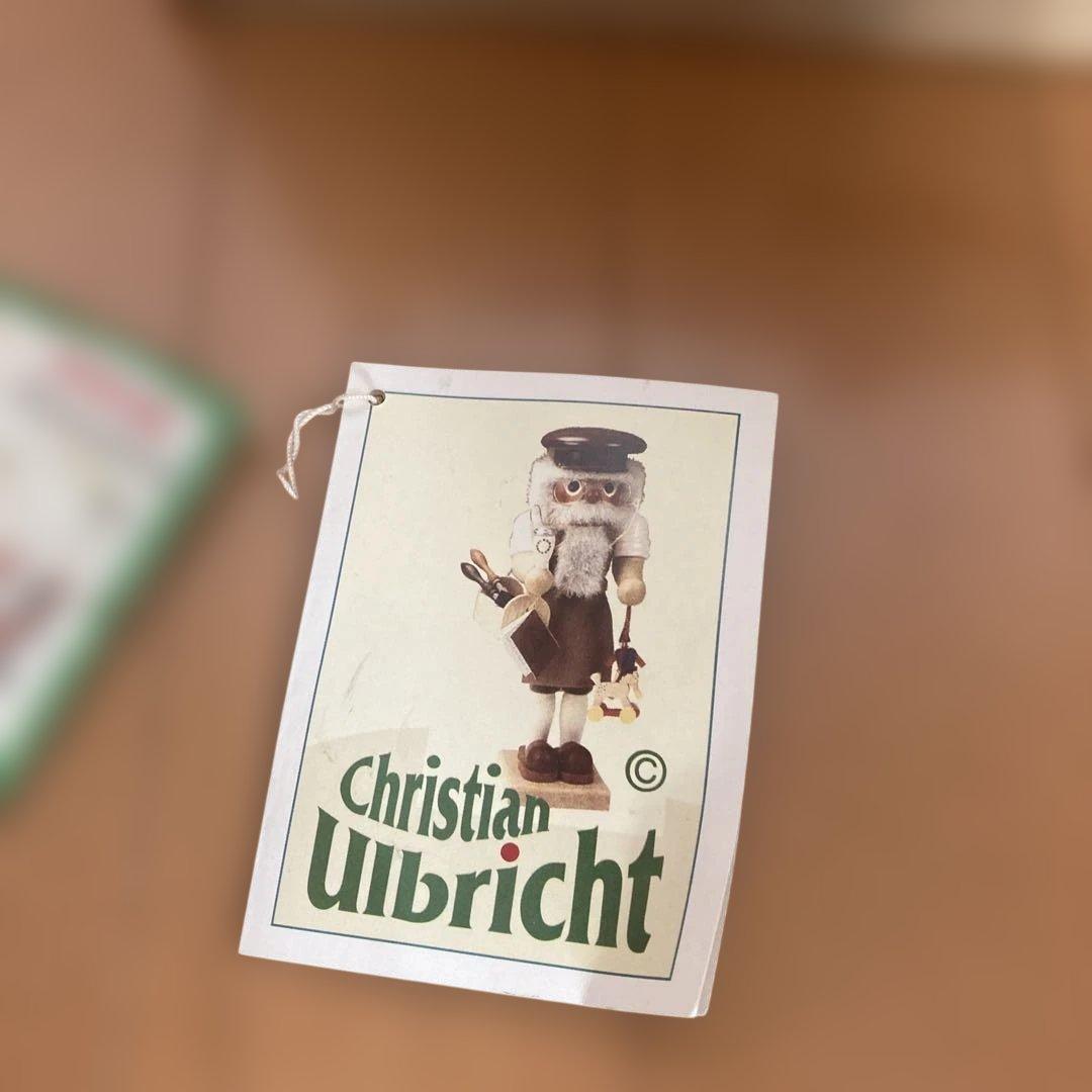 ドイツ製　サンタクロースパイプ人形