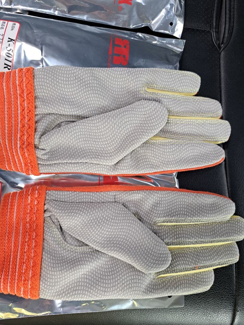 ケブラー トンボレックス グローブ K-501R 人工皮革手袋3個セット