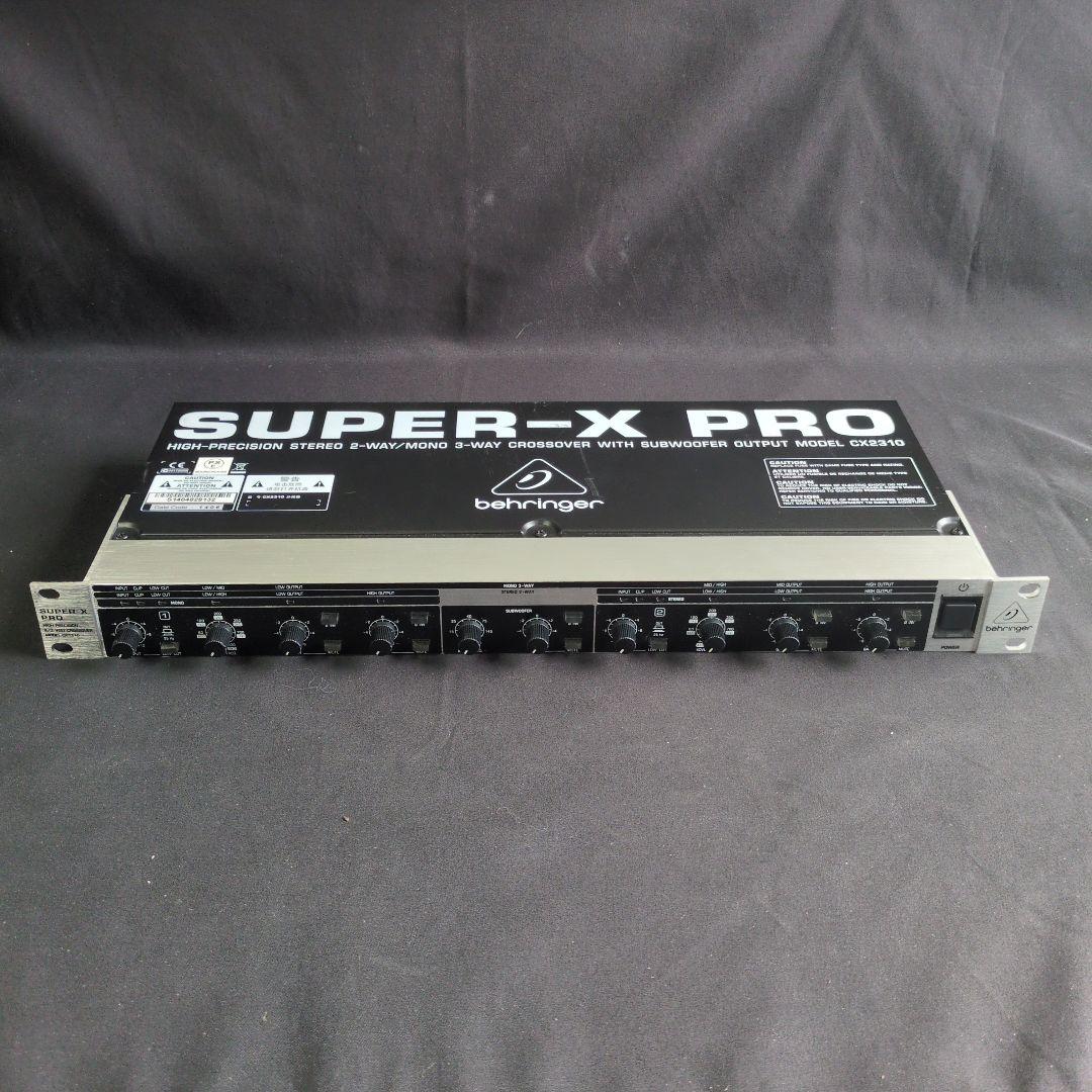 配信機器・PA機器・レコーディング機器 Behringer SUPER-X PRO CX2310