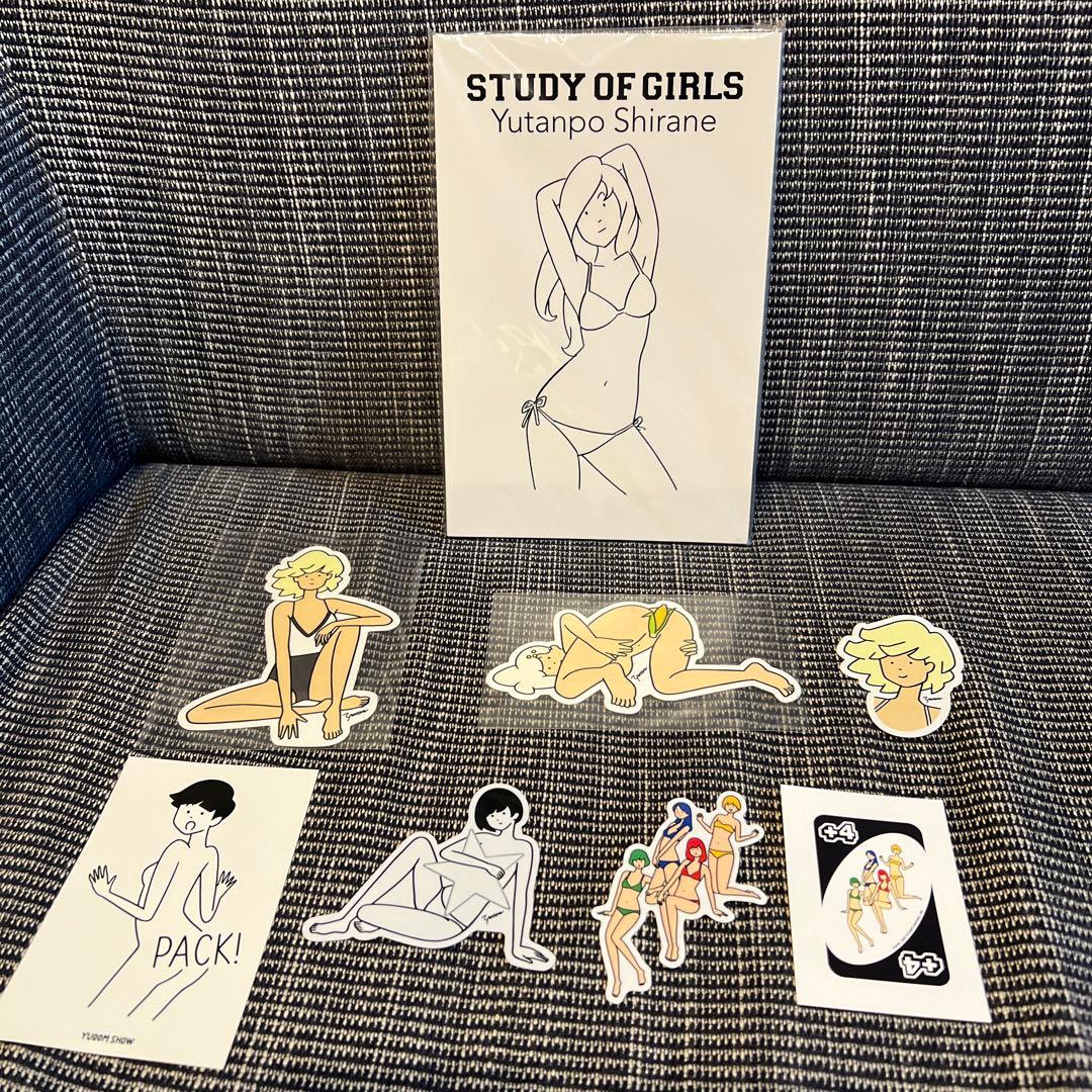Yutanpo Shirane イラスト集　ステッカー　セット