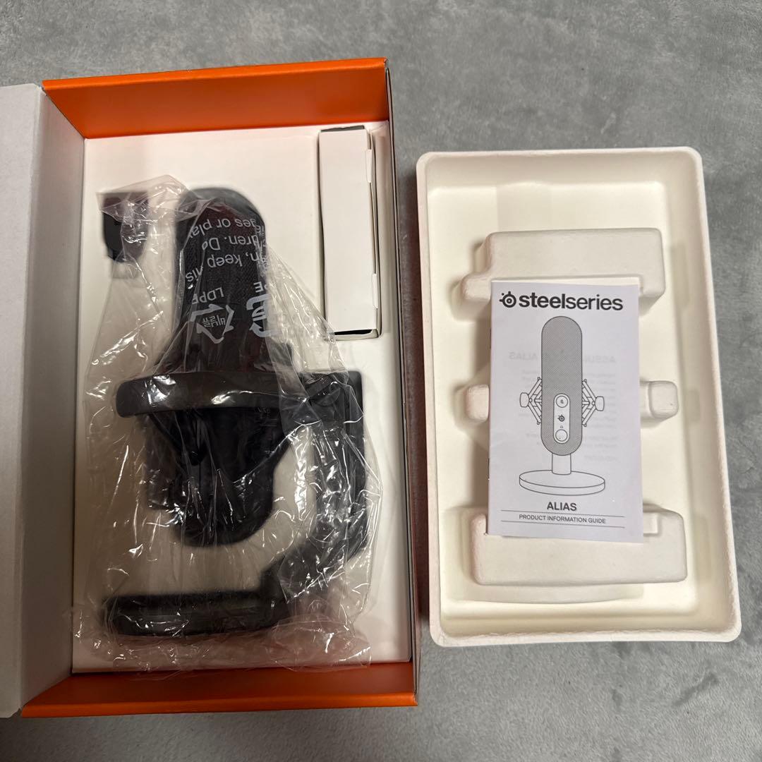 SteelSeries Alias USBコンデンサーマイク