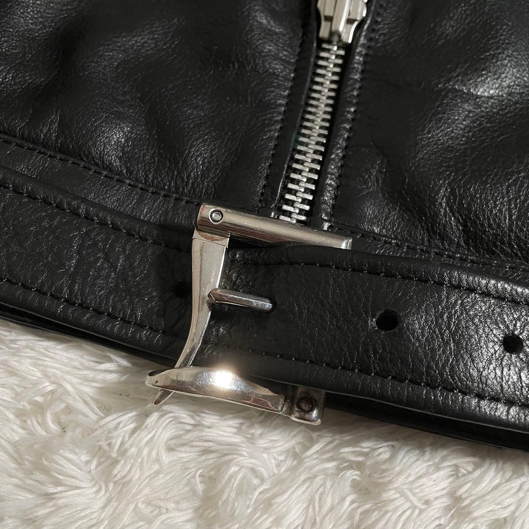 ビッグサイズ リューグーレザーズ ヴァレット レザージャケット ライダース