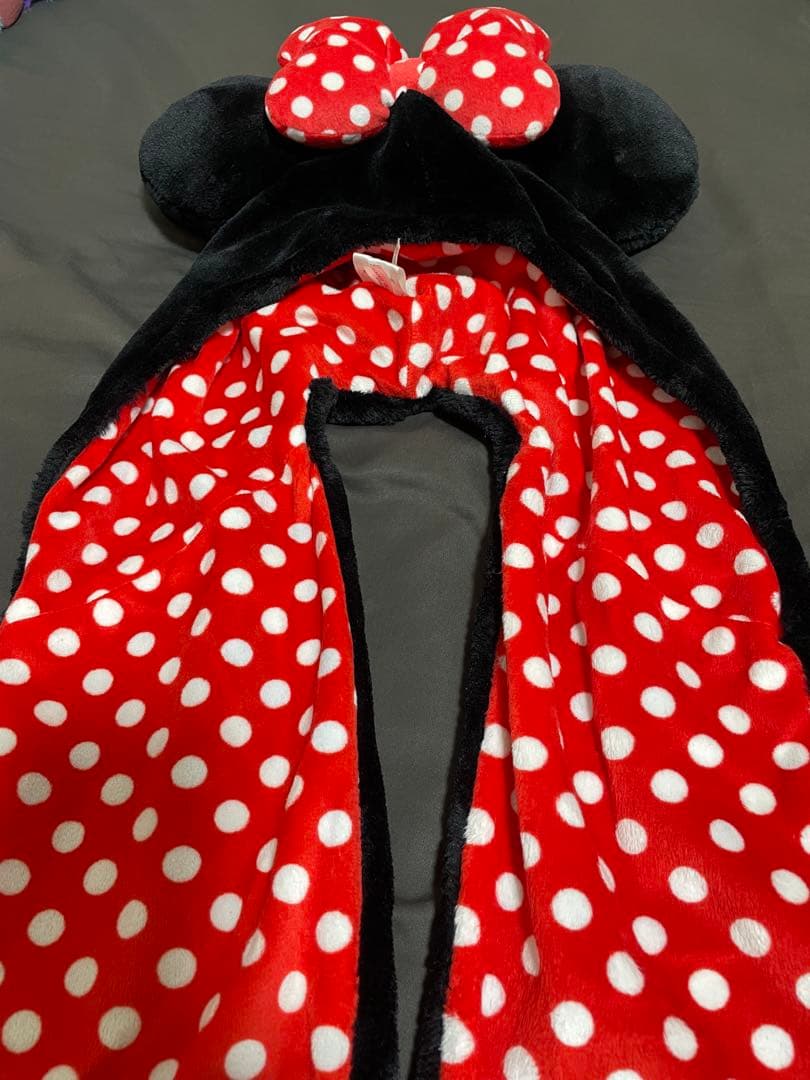 ディズニー　ファンキャップマフラー　ミニー