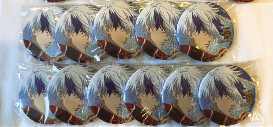 新テニスの王子様　フィールミー　シャイニー缶バッジ　越知月光