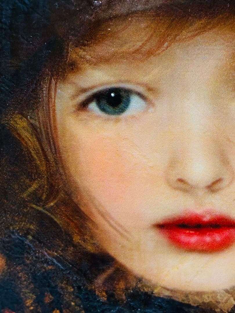 期間限定価格 幻想世界の少女画家 横田美晴 『琥珀色の詩集』P4号 真筆作品