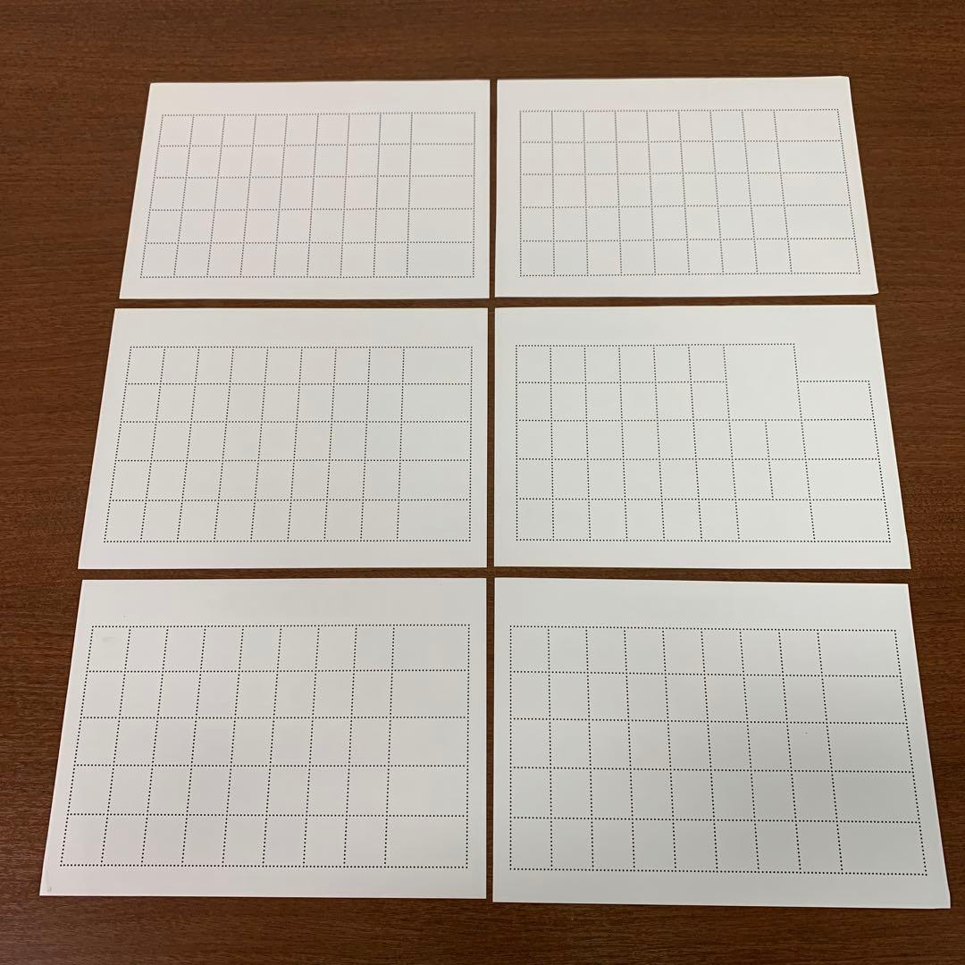 ❶　未使用 ポケモンスタンプ コンプリート 全6シート コンプセット　※ばら不可