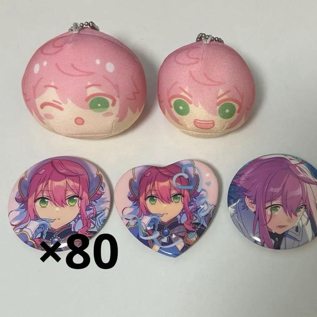 あんスタ 姫宮桃李 テーマスカウト缶バッジ ホワイトブリ厶