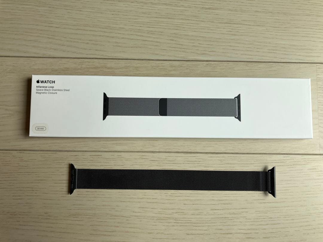 Apple watch 純正 バンド Milanese Loop 38mm
