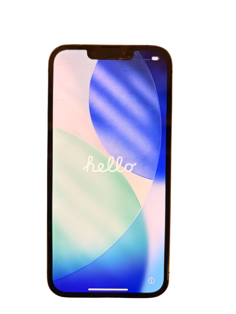 【ジャンク】iPhone13pro本体　画面割れあり　SIMフリー