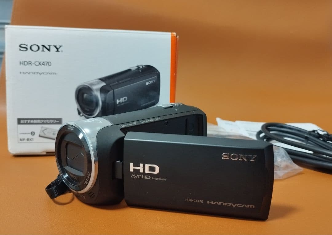 SONY HDR-CX470 ※バッテリー欠品、動作未確認