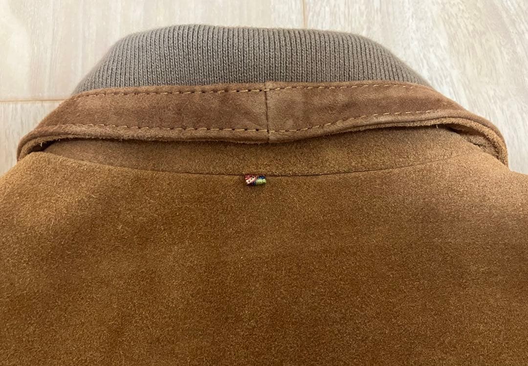 Pretty Green 本革スウェードライダースジャケット サイズ3