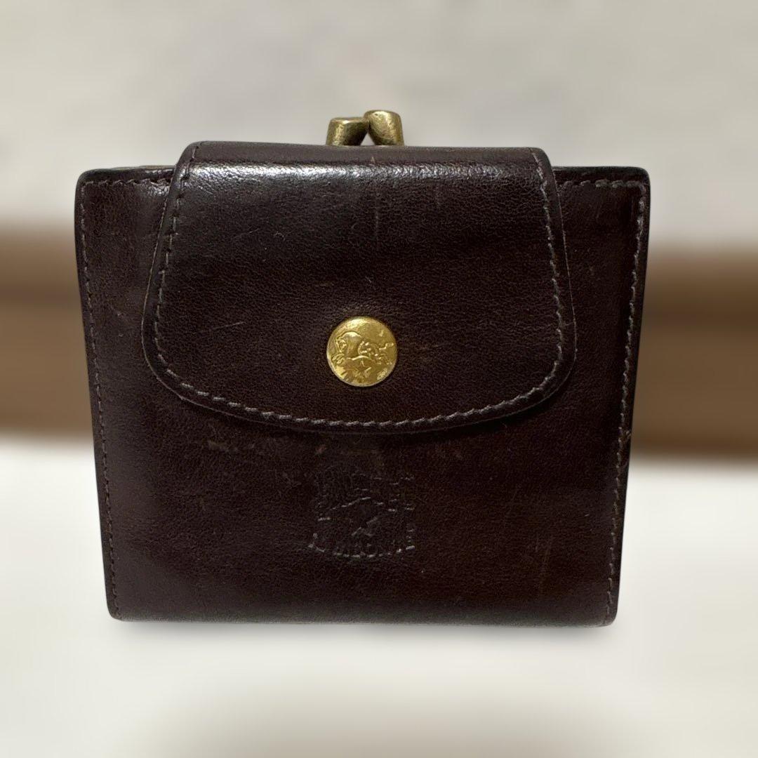 額*タ様 イルビゾンテ　折財布　がま口　ILBISONTE ビンテージ