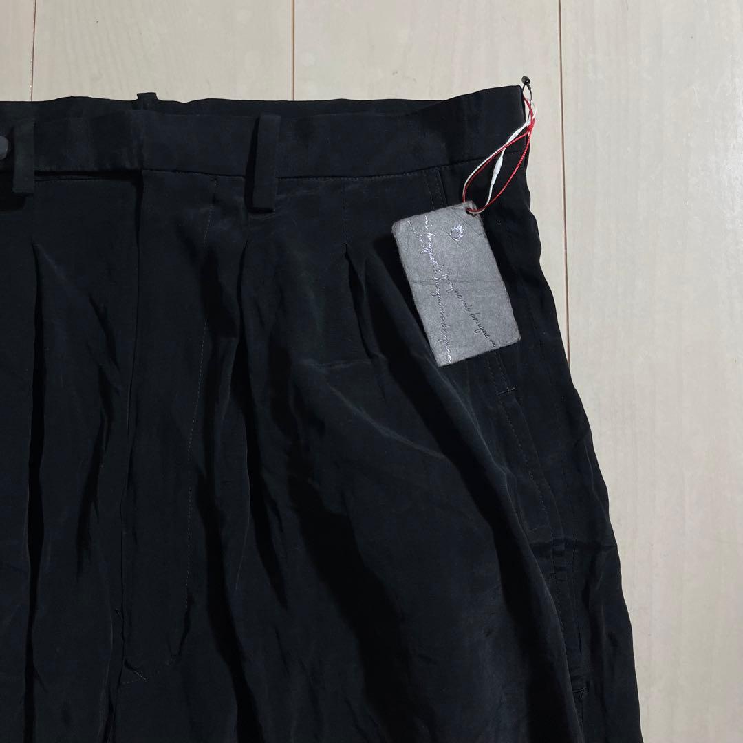 m’s braque エムズブラック 未使用 キュプラ レーヨン ワイド パンツ