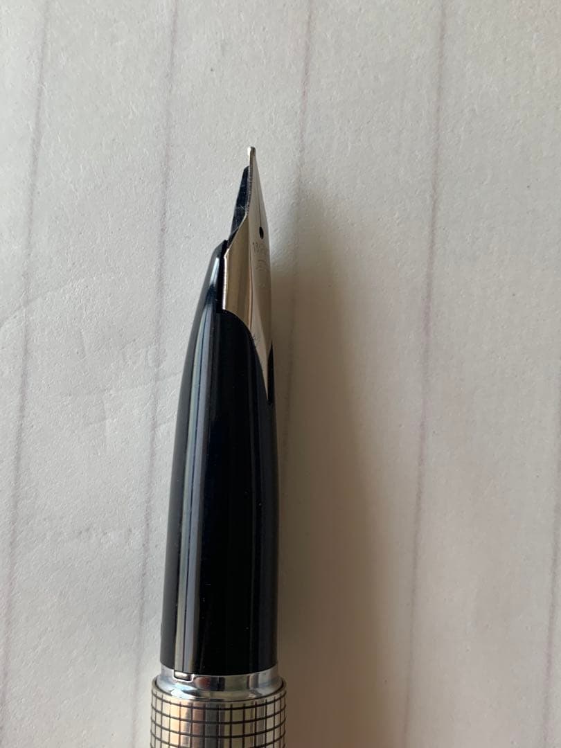 セーラー シルバー 万年筆 18K