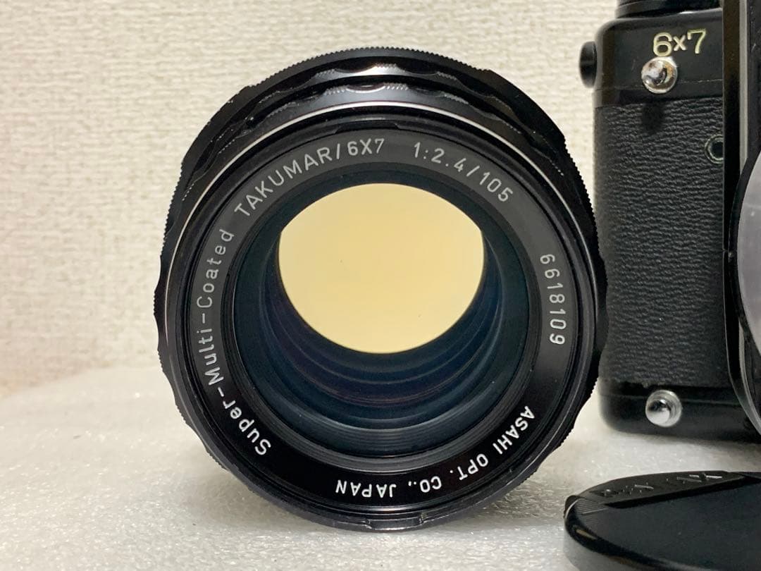 フィルムカメラ PENTAX 6x7 TAKUMAR 2.4 105