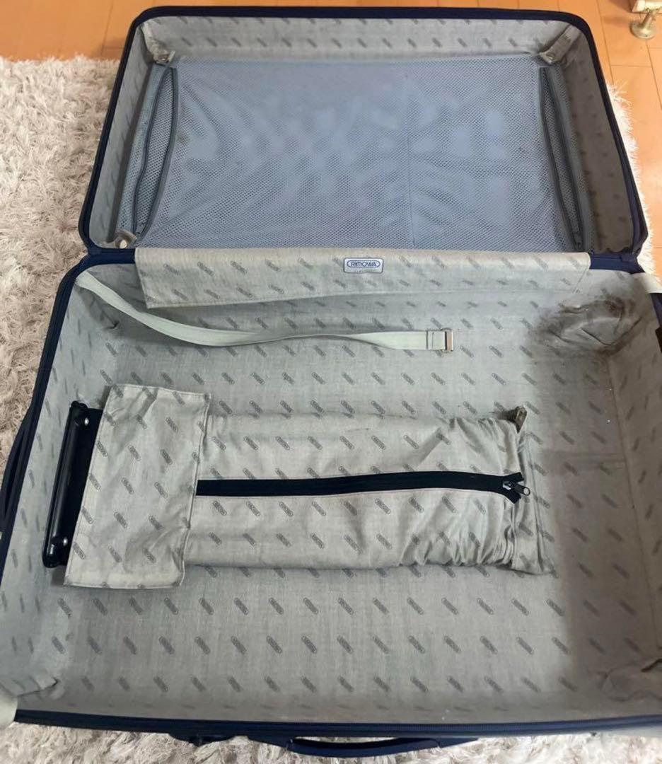 リモア　スーツケース　ネイビー