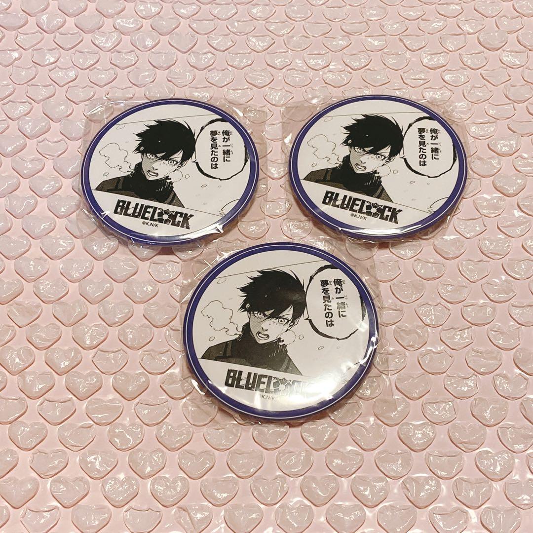 ブルーロック　プリンセスカフェ　缶バッジ　糸師凛
