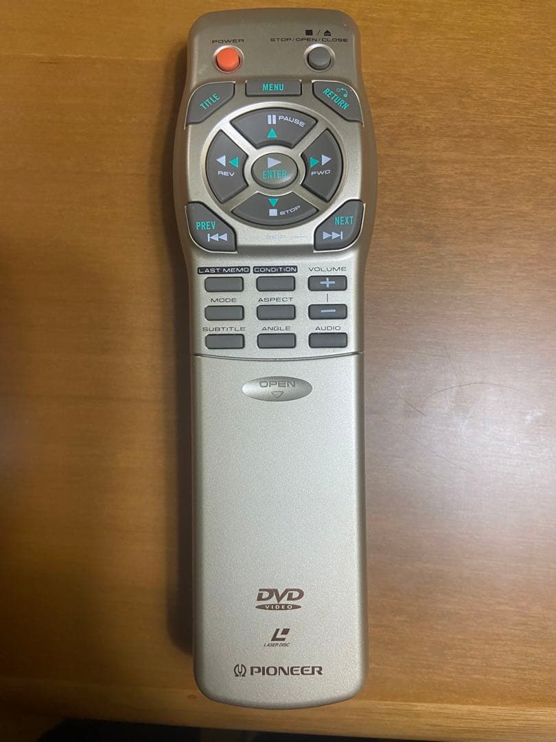 メンテ済み　リモコン付き　パイオニア　レーザーディスクプレーヤー　DVL-9