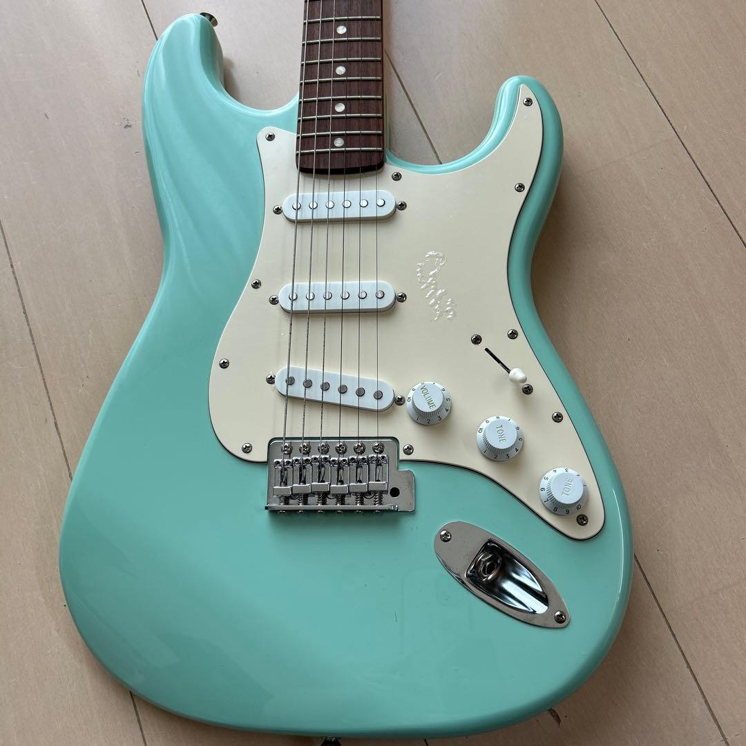 （限定カラー）サーフグリーンSquier by Fenderストラストキャスター
