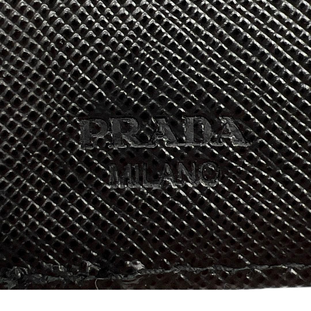 専用 PRADA ブラック ナイロン レディース 折り財布 7851