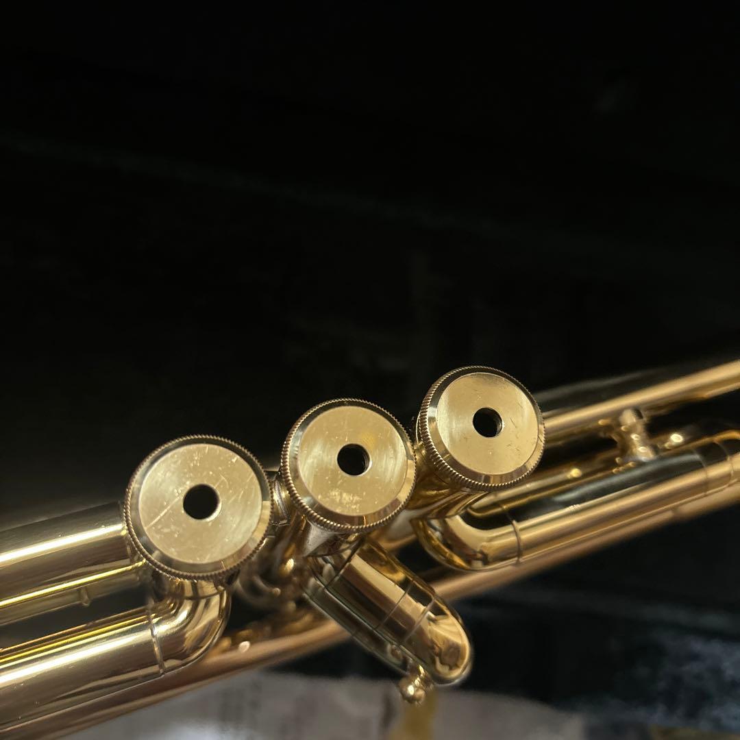 YAMAHA YTR-6320トランペット本体 ゴールド ハードケース付き