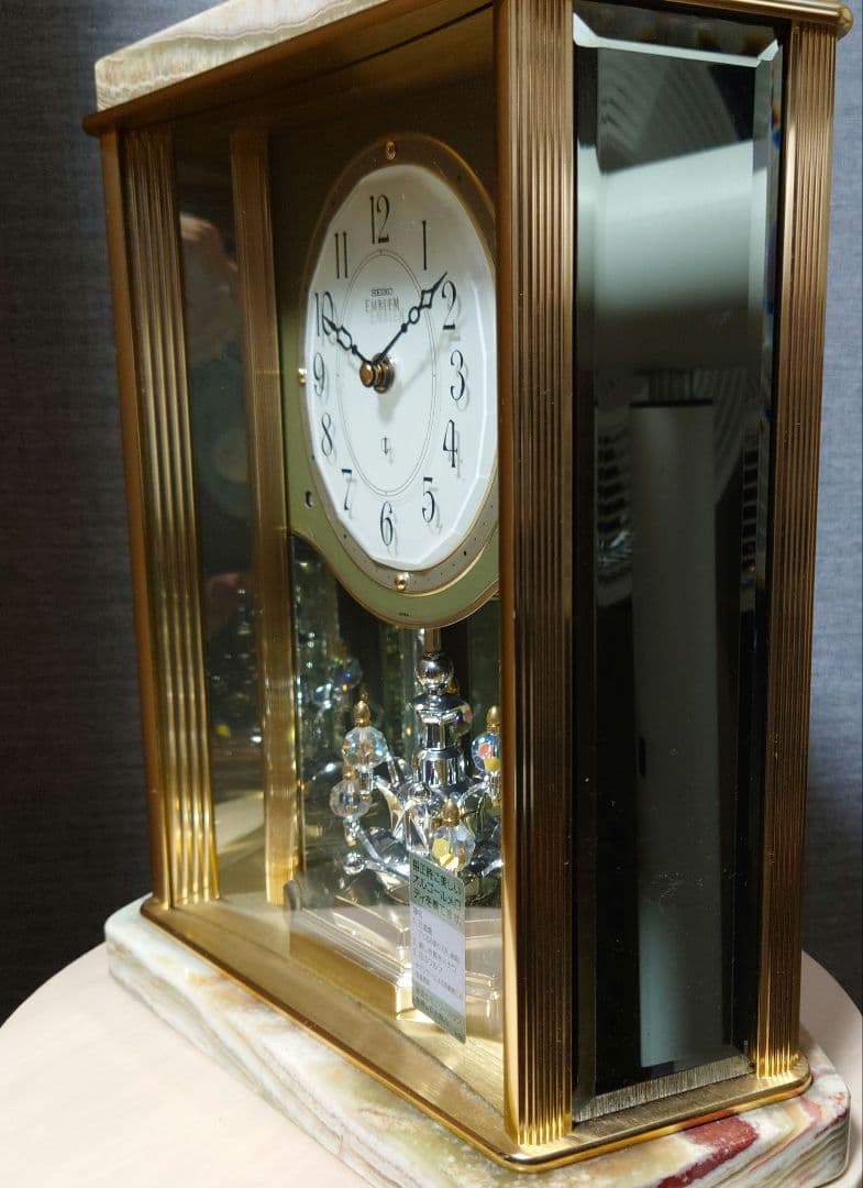 セイコー エンブレム 高級置時計HW463G 動作確認済み