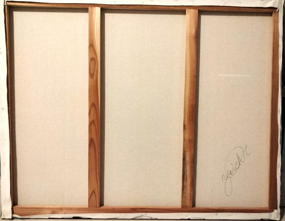 グロリオサ・リリー / モダン画 キャンバス 91×117㎝ F50 原画限り