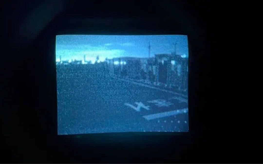 PVS31　デジタルナイトビジョン 実動 IR 四角画面