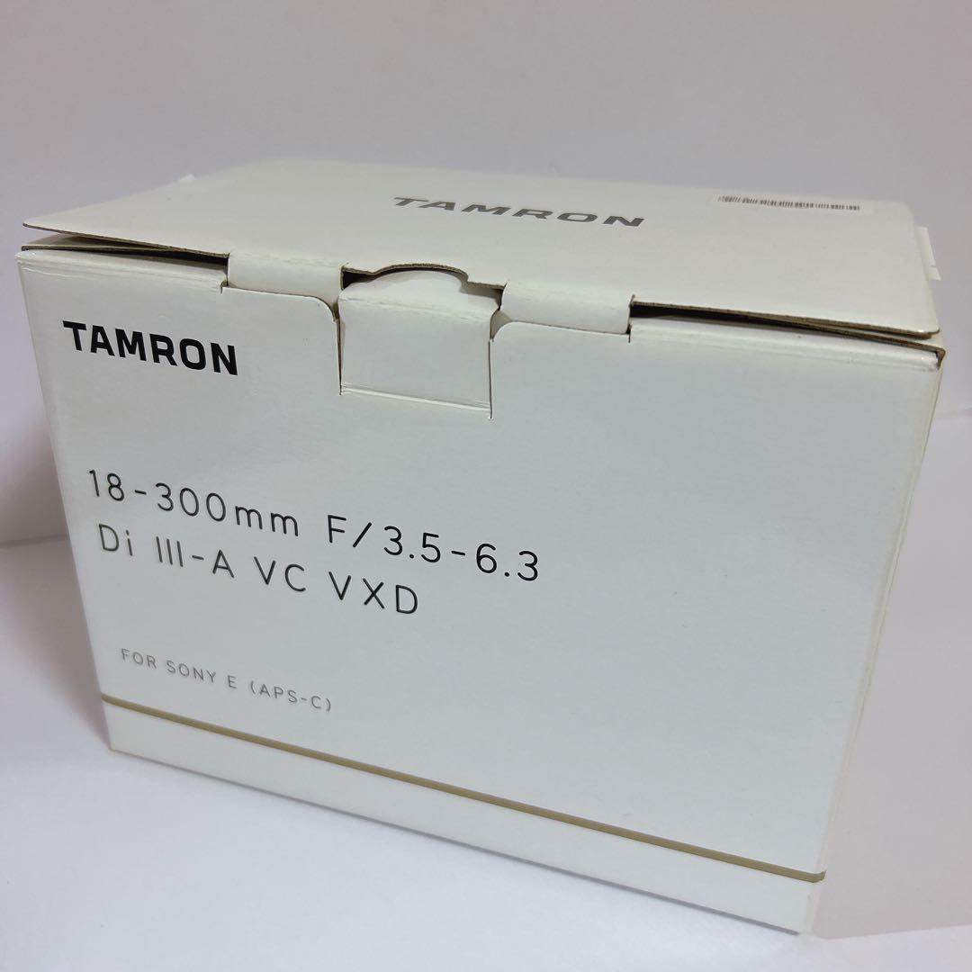 【新品未開封】TAMRON18-300mm F3.5-6.3ソニーE