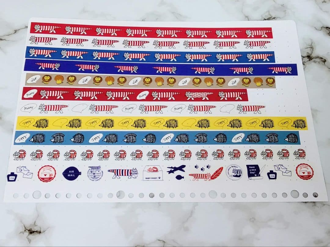 リサラーソン マスキングテープ 84本/全100種類＋ノベルティ8本セット 廃盤