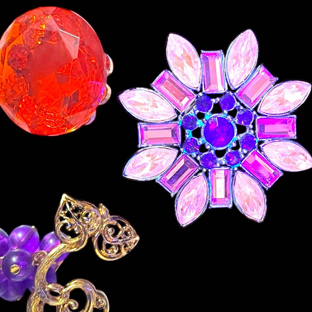 ☆2025年&2026年福袋☆レッド&マルチカラー☆18点アクセサリーセット